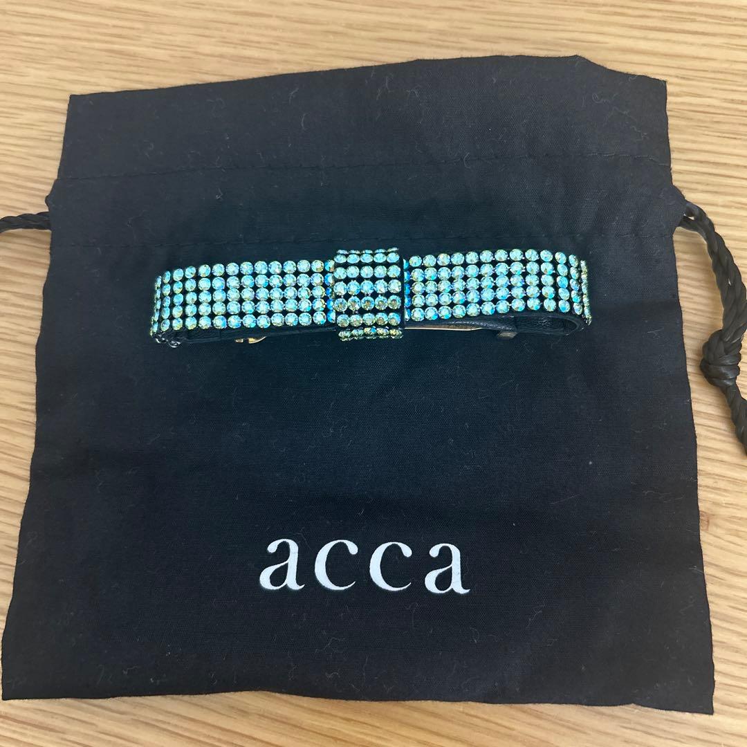 acca アッカ　ブリジットリボンバレッタ