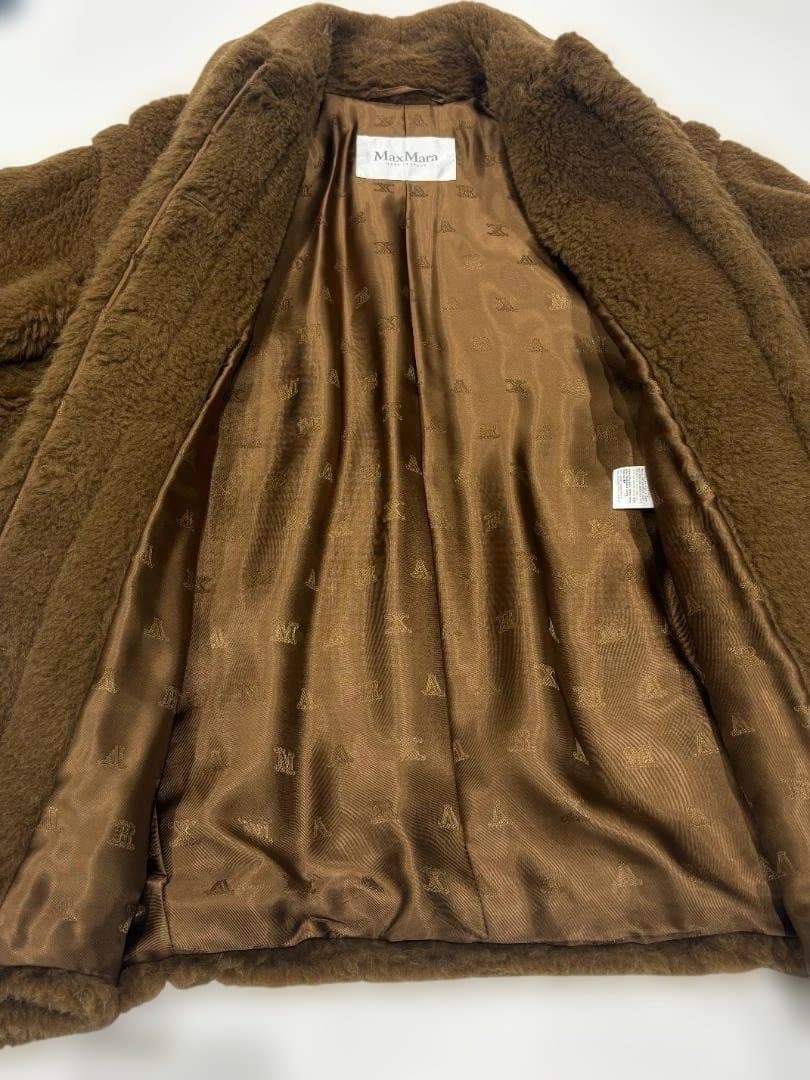 ☆美品☆MaxMara テディベア ファーコート マックスマーラ 34 ボア