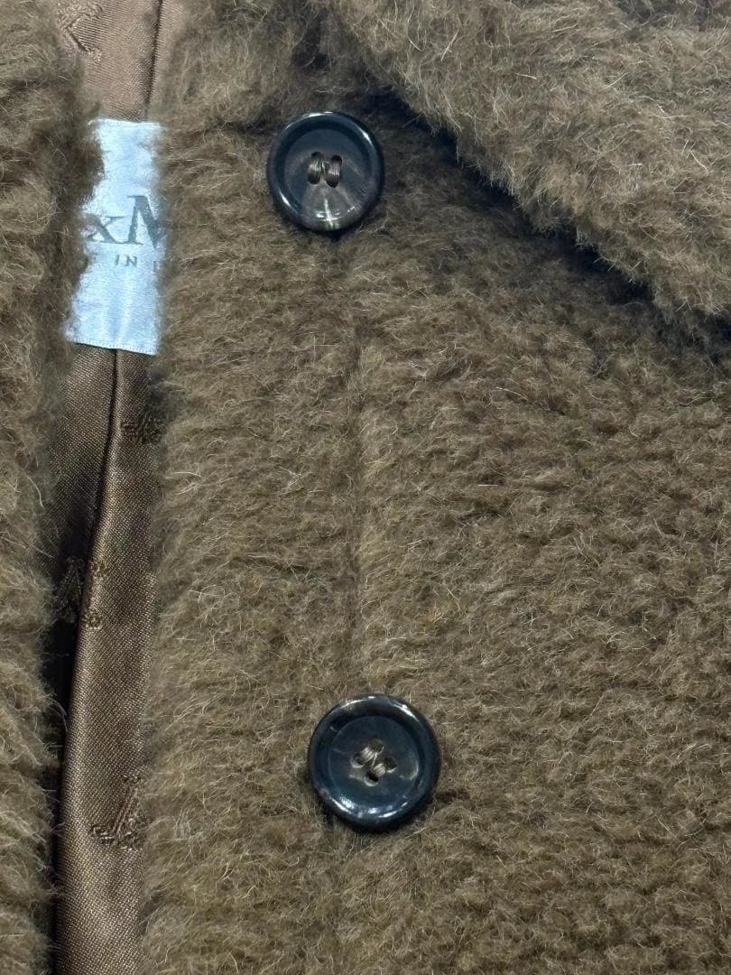 ☆美品☆MaxMara テディベア ファーコート マックスマーラ 34 ボア