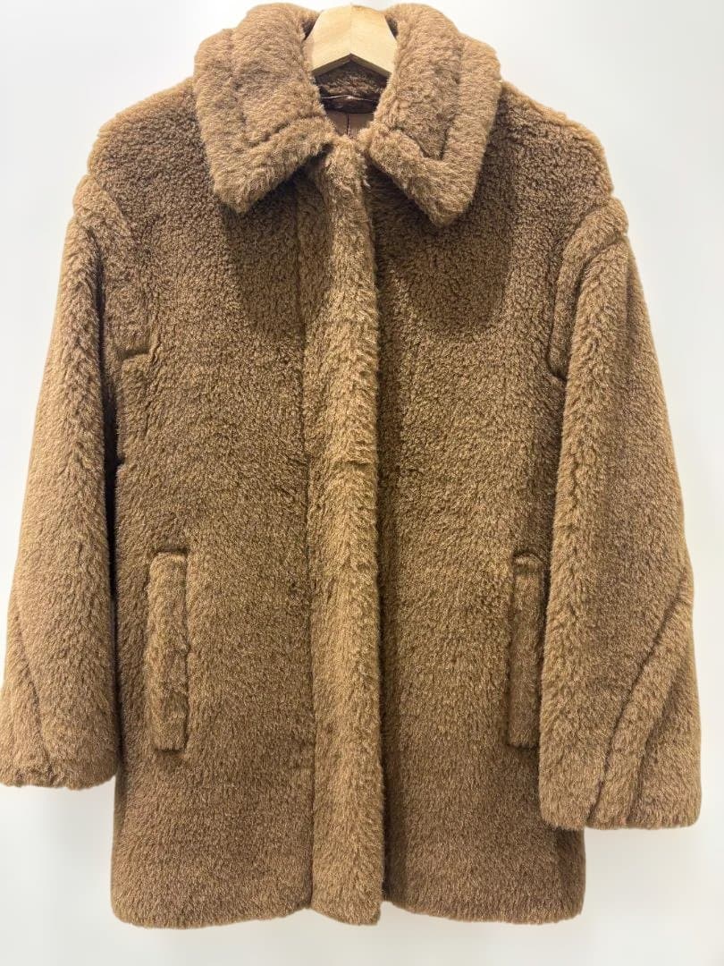 ☆美品☆MaxMara テディベア ファーコート マックスマーラ 34 ボア