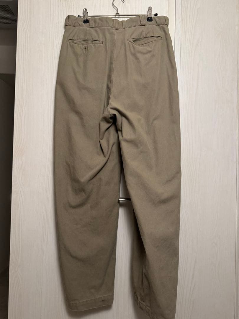 【2サイズ】marka オーガニックコットン強撚ギャバU.S.アーミーチノ