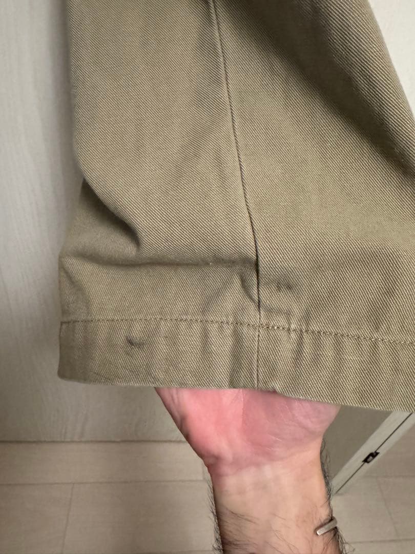 【2サイズ】marka オーガニックコットン強撚ギャバU.S.アーミーチノ