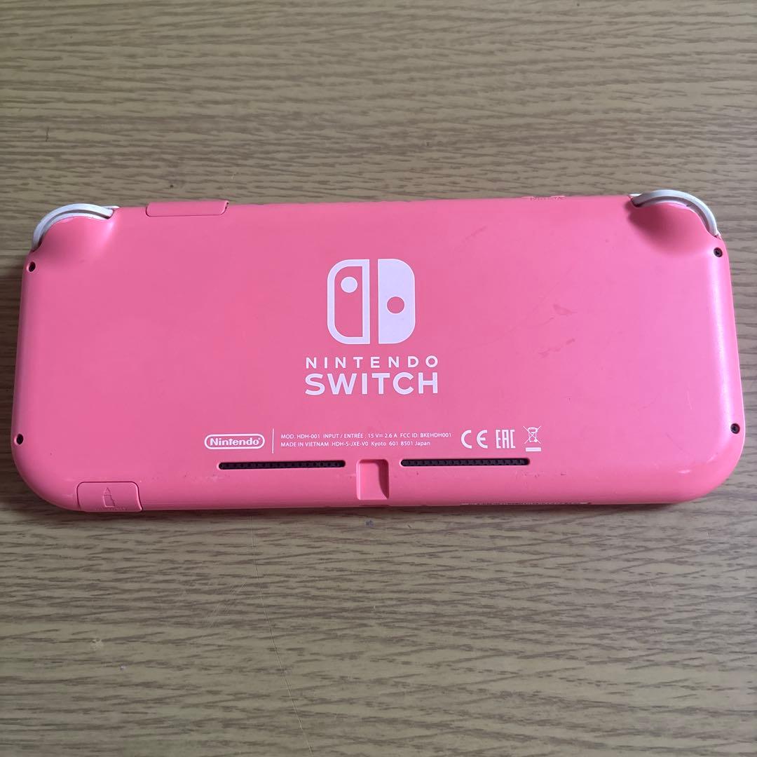 Nintendo Switch Lite コーラルピンク(ジャンク品)