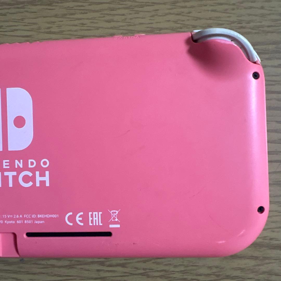 Nintendo Switch Lite コーラルピンク(ジャンク品)