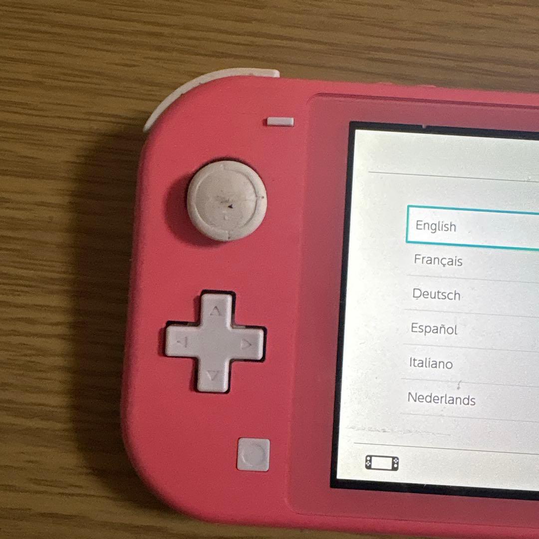 Nintendo Switch Lite コーラルピンク(ジャンク品)