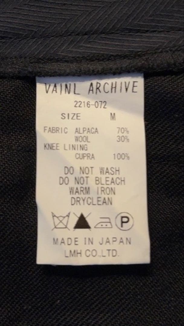 VAINL ARCHIVE ヴァイナルアーカイブ LIVE-PT-F 黒 M