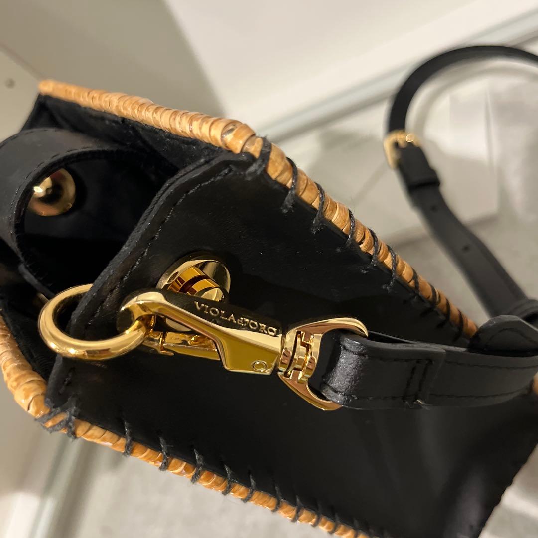 ヴィオラドーロ　かごバック　トゥモローランド　ショルダーバッグ