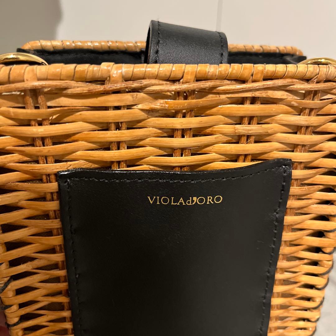 ヴィオラドーロ　かごバック　トゥモローランド　ショルダーバッグ