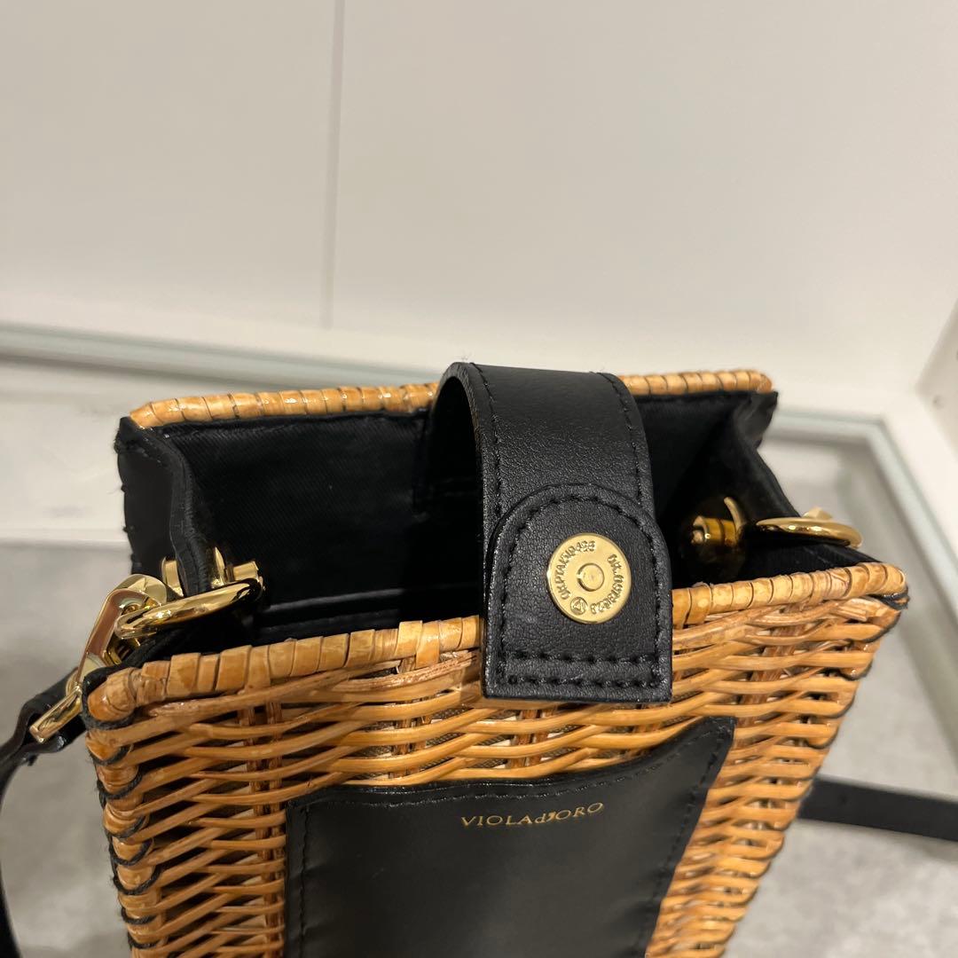 ヴィオラドーロ　かごバック　トゥモローランド　ショルダーバッグ