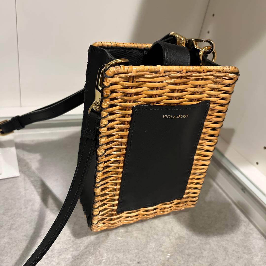 ヴィオラドーロ　かごバック　トゥモローランド　ショルダーバッグ