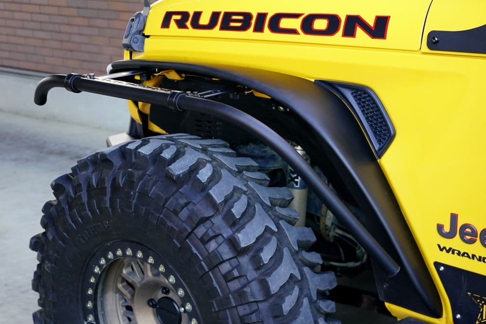 ラングラー JL ハイフェンダー用 32㎜径 自作 パイプフェンダー 塩ビ管