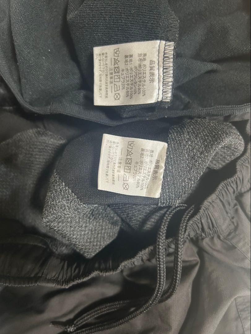 ATHLETA ピステ・ウィンドブレーカーセット ブラック　M