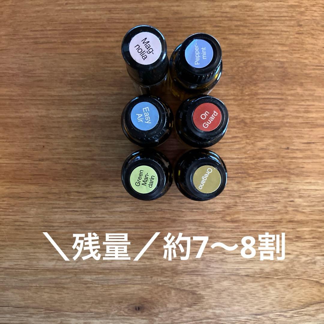 【まーる】ドテラ　doTERRA 木箱ケース　エッセンシャルオイル