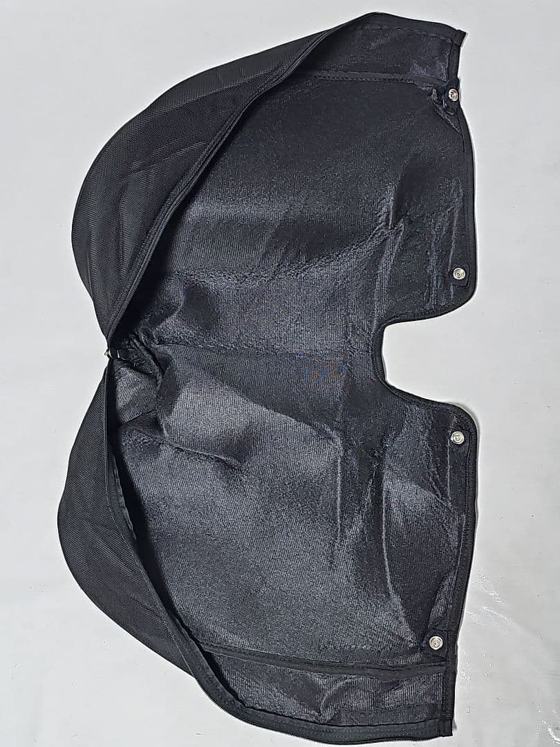 JONES　ジョーンズ　キャディバッグ　ブラック　ホワイト　フード難あり