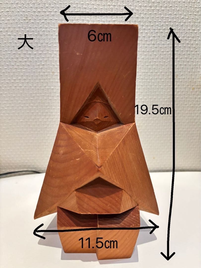 一刀彫 雪人形 芳明刀 雪ん子