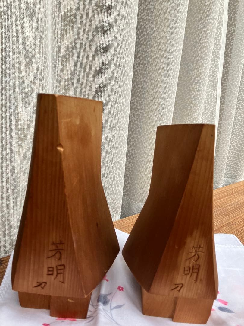 一刀彫 雪人形 芳明刀 雪ん子