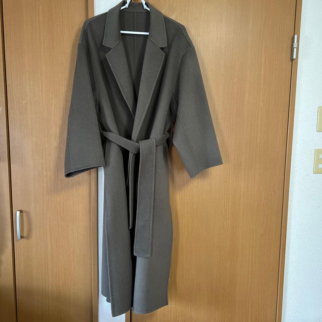 美品　Plage ベルト付き チェスターコート　38size