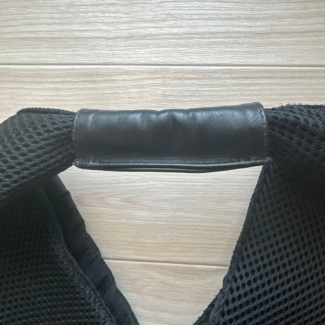 MM6 メッシュ ブラック ジャパニーズトートバッグ