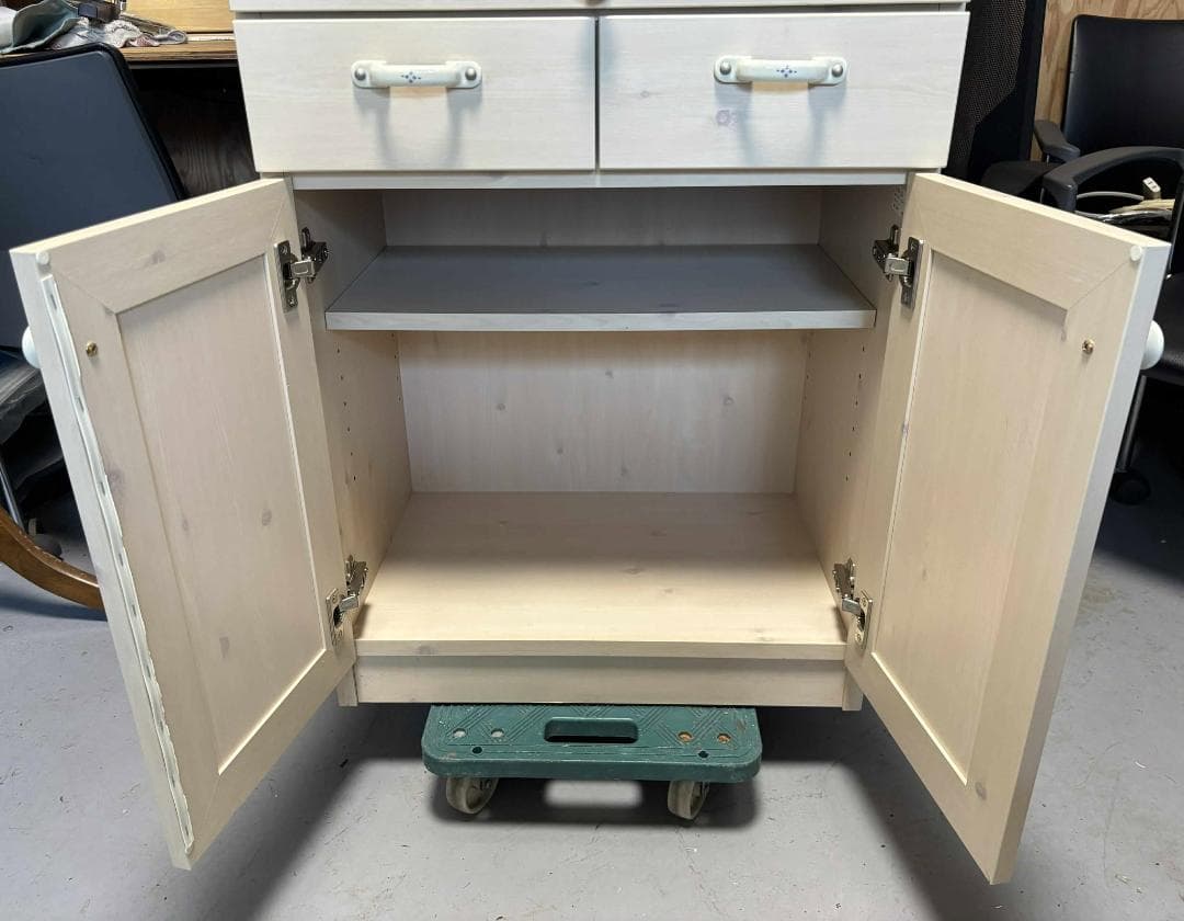 Selena ※ 国産 ユーアイ製 スリム食器棚、おしゃれ、幅60cm