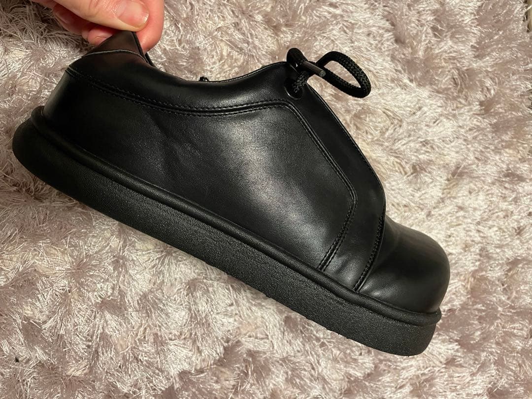 Racbaki ラクバキ コートスニーカー 黒 M(23.5〜24.0cm)美品