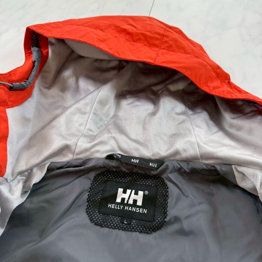 美品【ヘリーハンセン】ボードウエア・スキーウェア・防寒着◇オレンジ・L