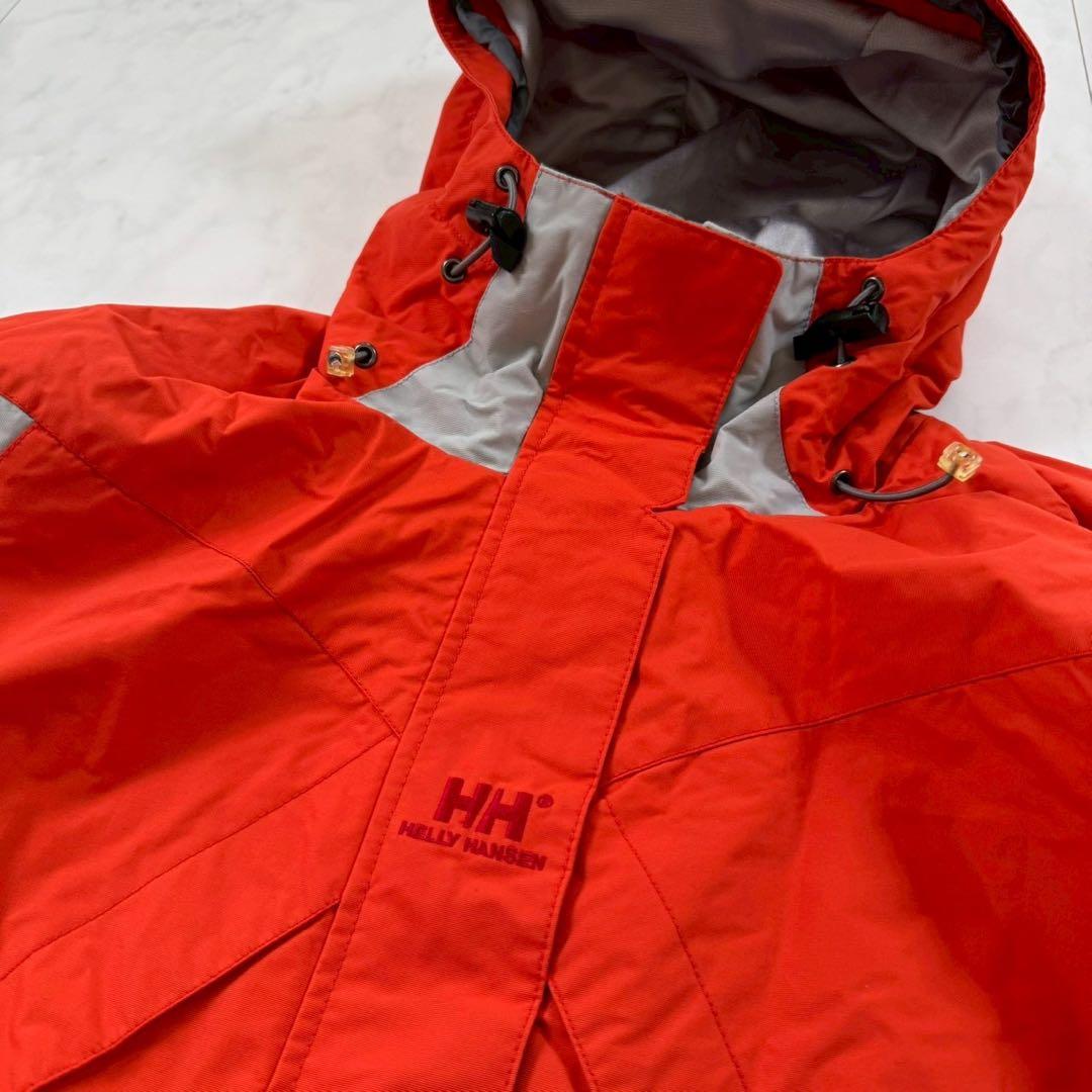 美品【ヘリーハンセン】ボードウエア・スキーウェア・防寒着◇オレンジ・L