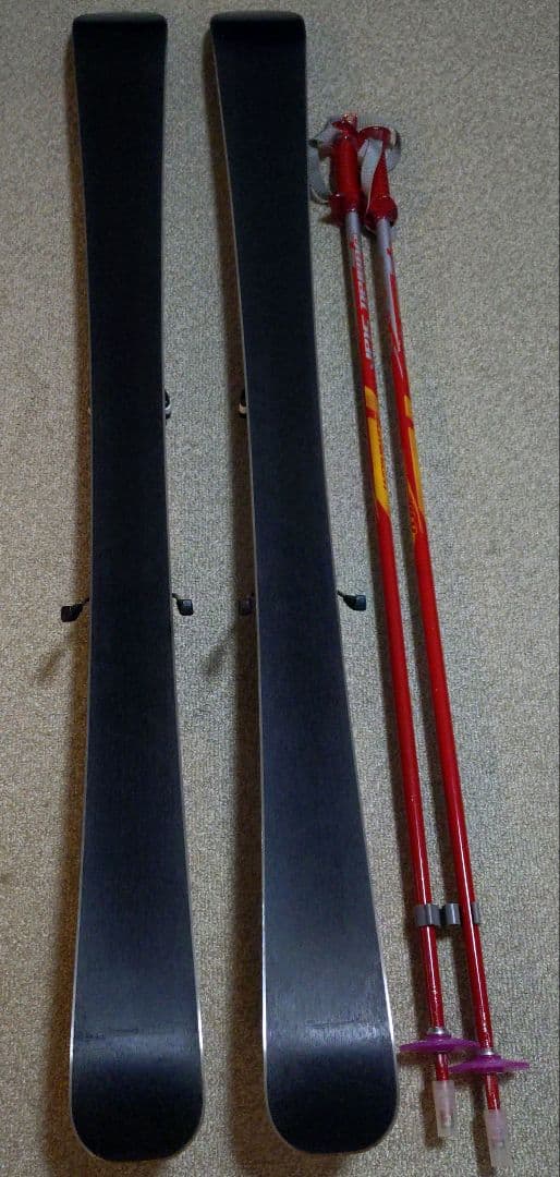 子供用 スキーセット 板118cm、ブーツ 23.0cm