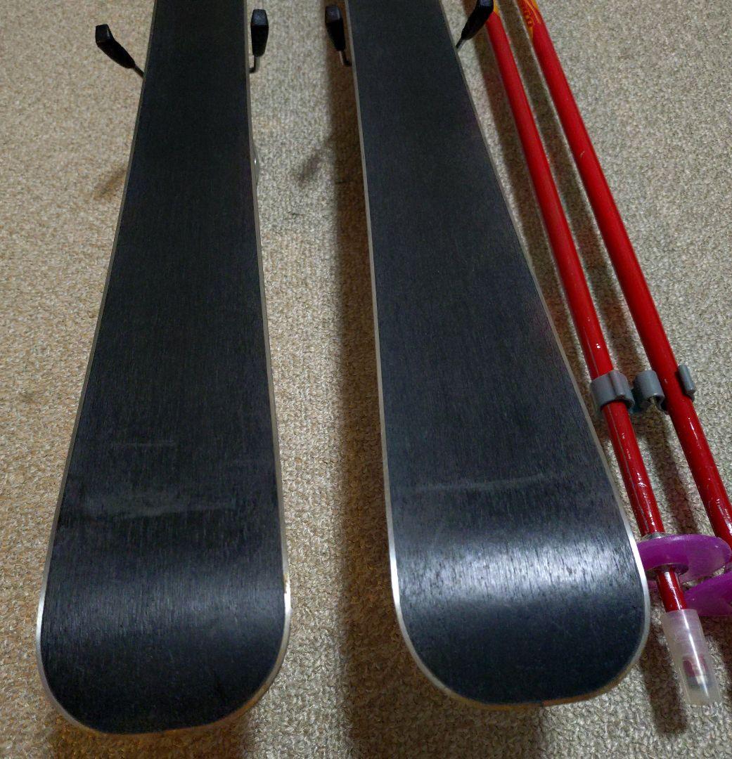 子供用 スキーセット 板118cm、ブーツ 23.0cm