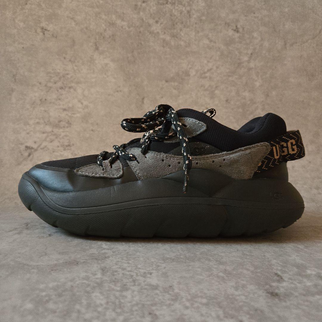 UGG LA Alto Lace Outdoor スニーカー ブラック 24cm