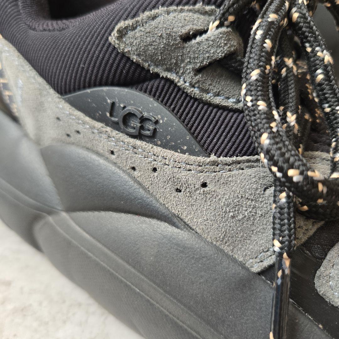 UGG LA Alto Lace Outdoor スニーカー ブラック 24cm