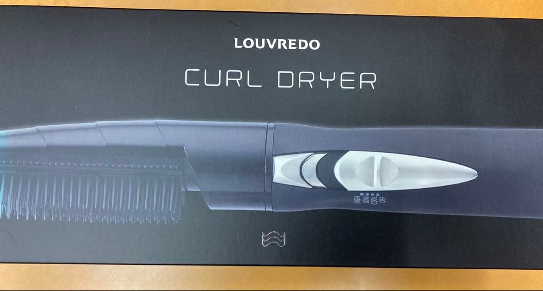 【特別値下げ中】LOUVREDO カールドライヤー　CURLDRYER ブラック