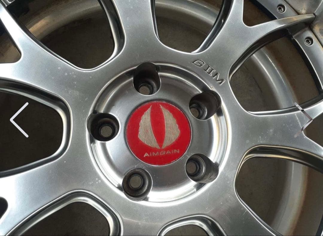 エイムゲイン G2M 10Jx20+25 114.3-5H 2本