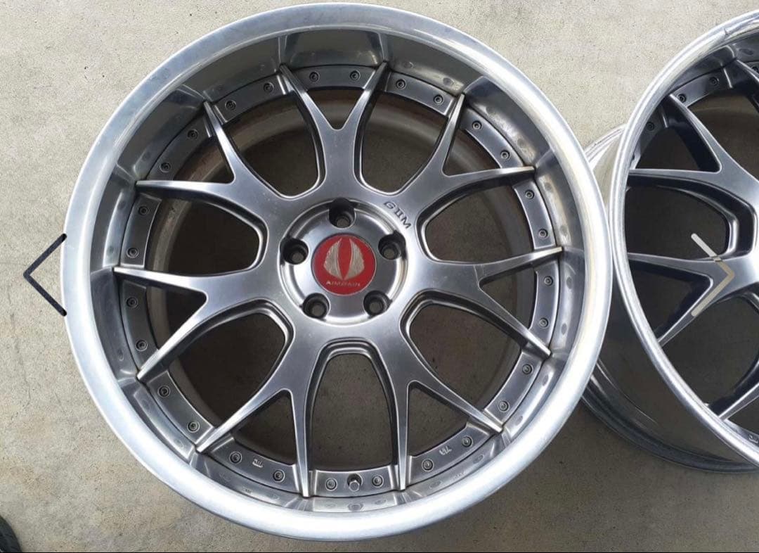 エイムゲイン G2M 10Jx20+25 114.3-5H 2本