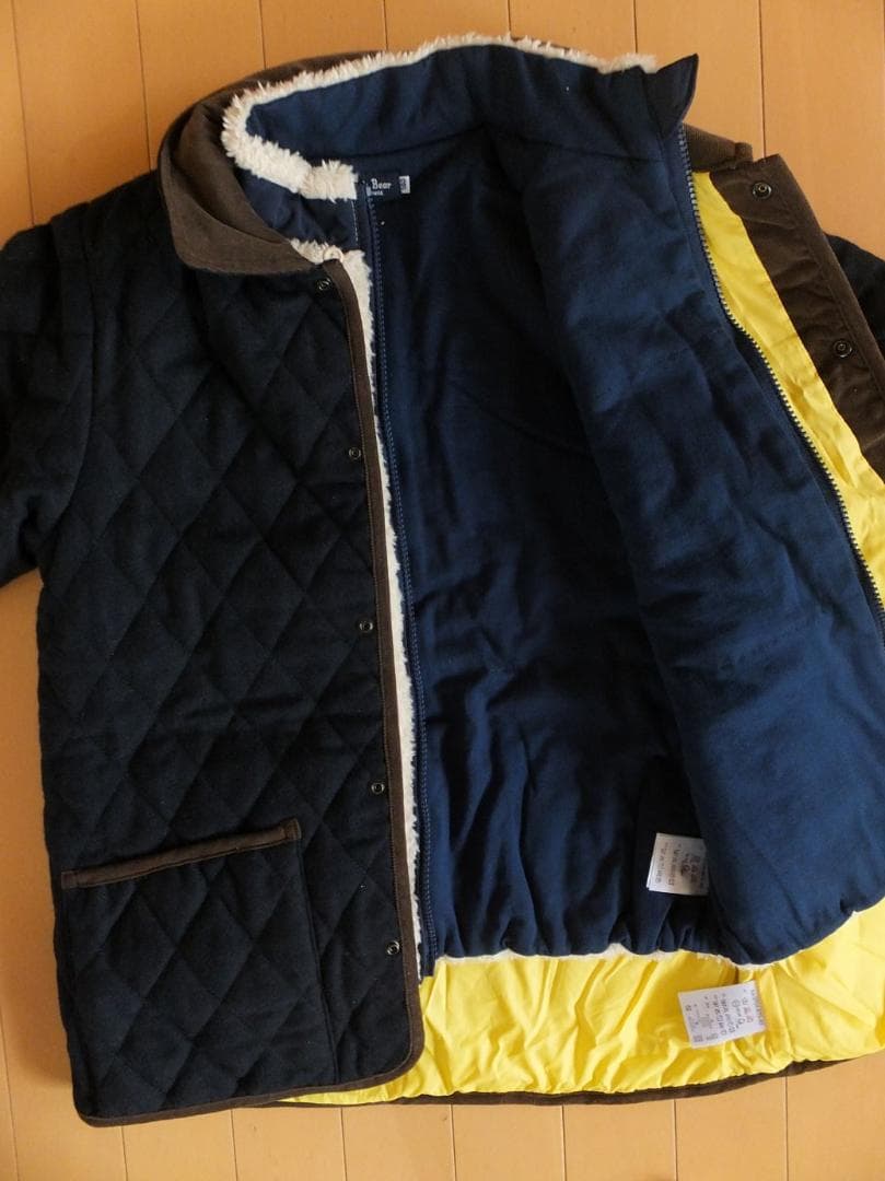 【さああ】３wayキルティングジャケット 140＆120セット