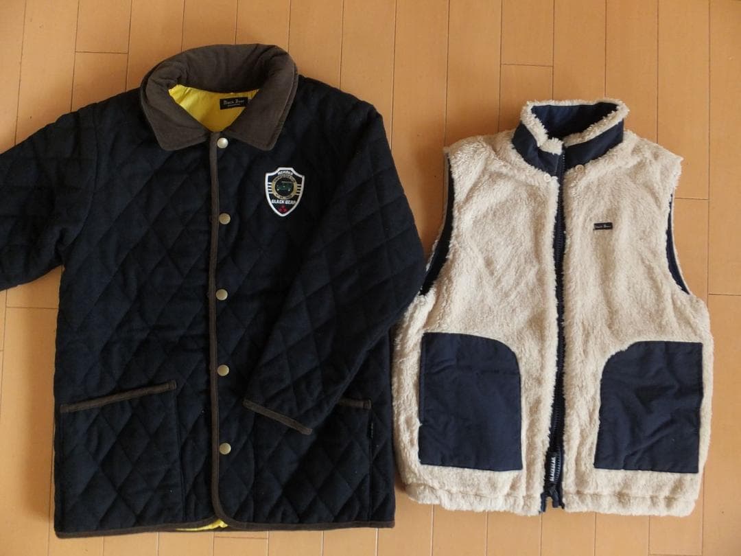 【さああ】３wayキルティングジャケット 140＆120セット