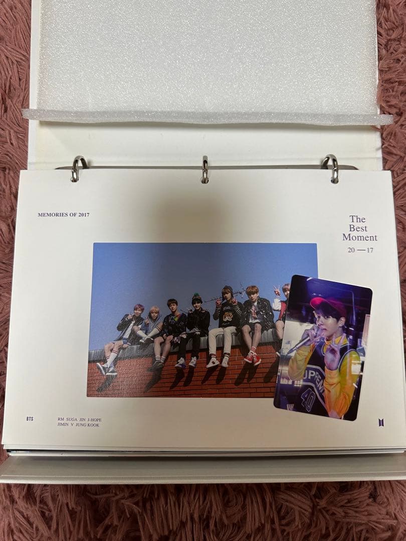 BTS MEMORIES2017 DVD 日本語字幕　トレカ ジョングク