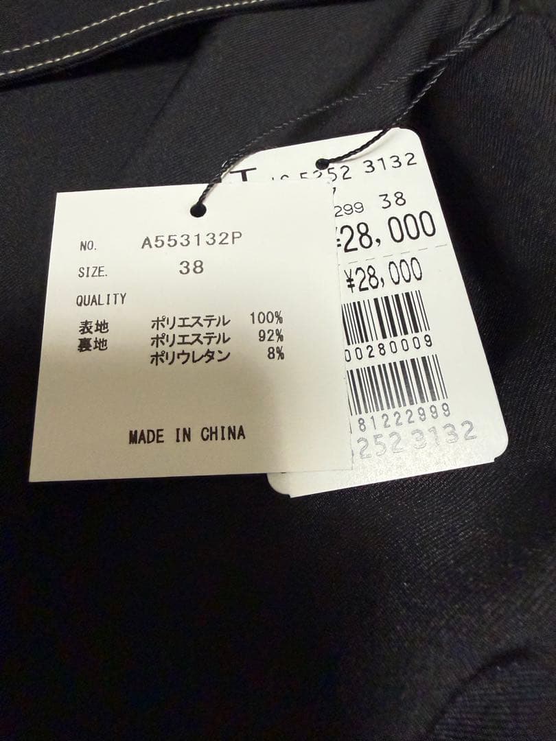 新品未使用　ヤマダヤ　FENNEL ブラック　ノースリーブ　ワンピース