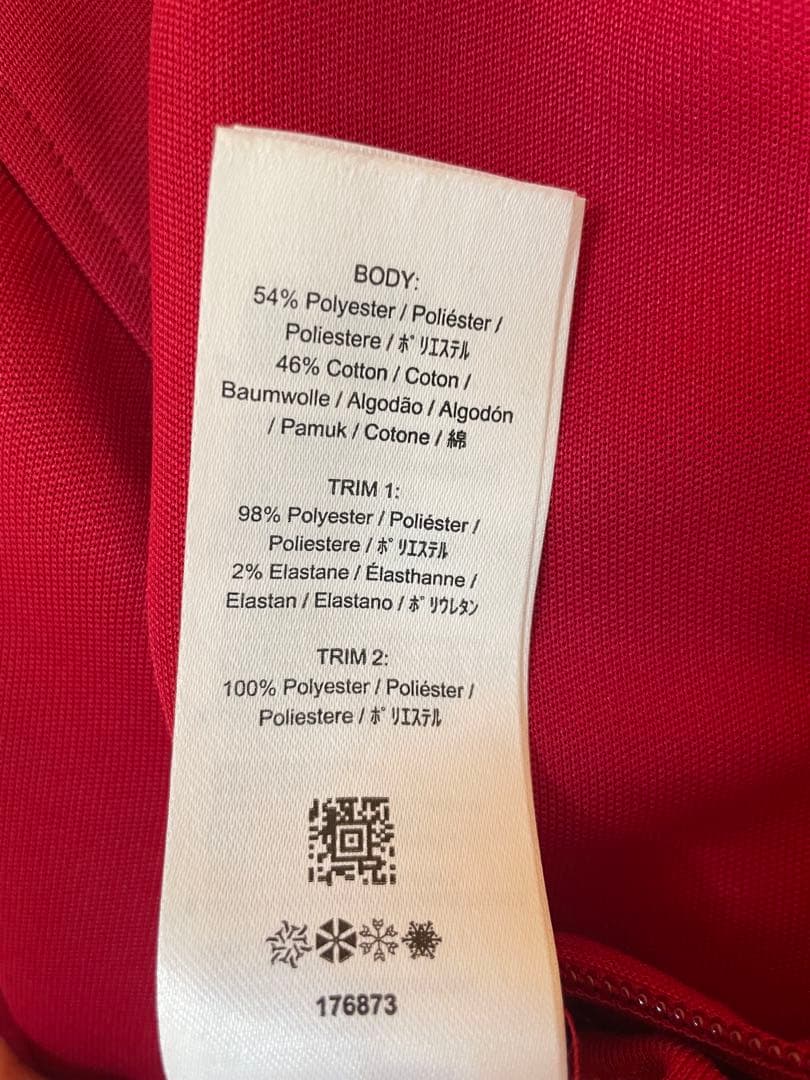 【美品】Fred Perry レッド クロップドジャケット