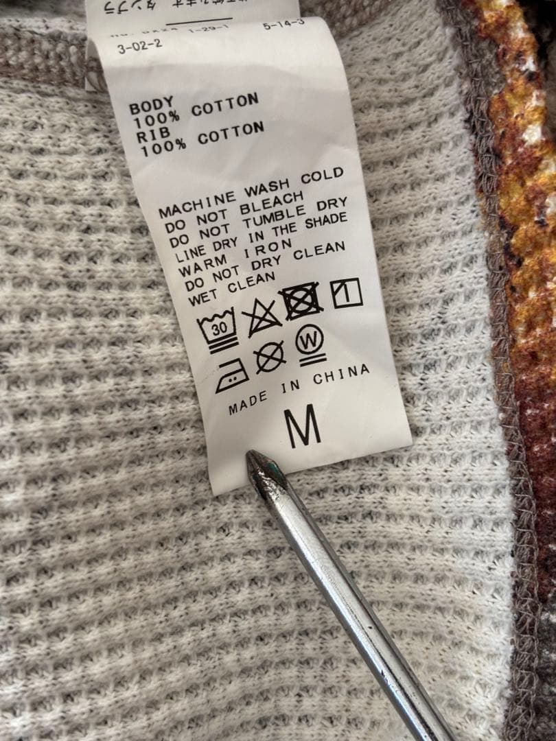 vallad リアルツリー　サーマル　archive ストリート ロンt 長袖