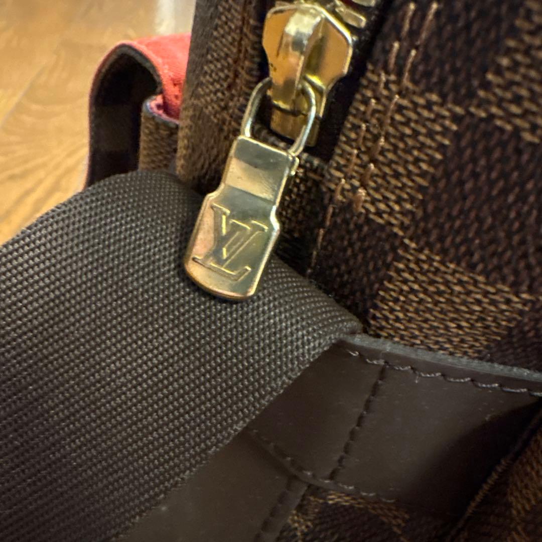 ルイヴィトン ダミエ ナヴィグリオ ショルダーバッグ エベヌ