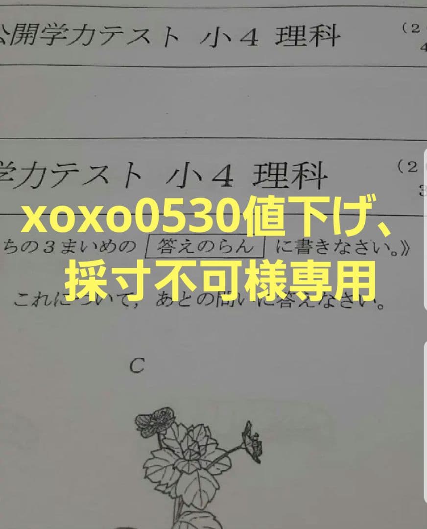 xoxo0530値下げ、採寸不可