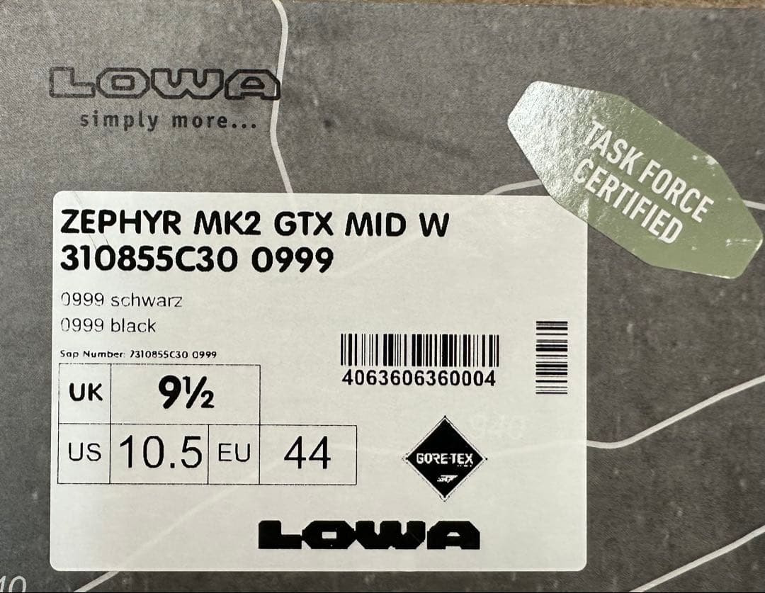 ローバー ゴアテックス ゼファーMK2 GT WXL