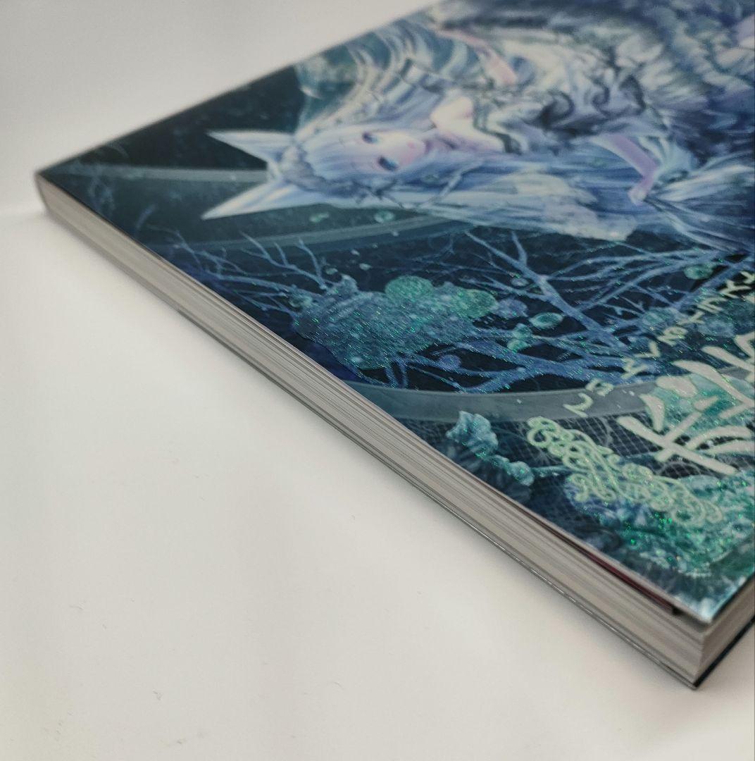 美品 てぃんくるイラストレーションズ恋夜茶会 特典☆ホロカード・クリアポスター