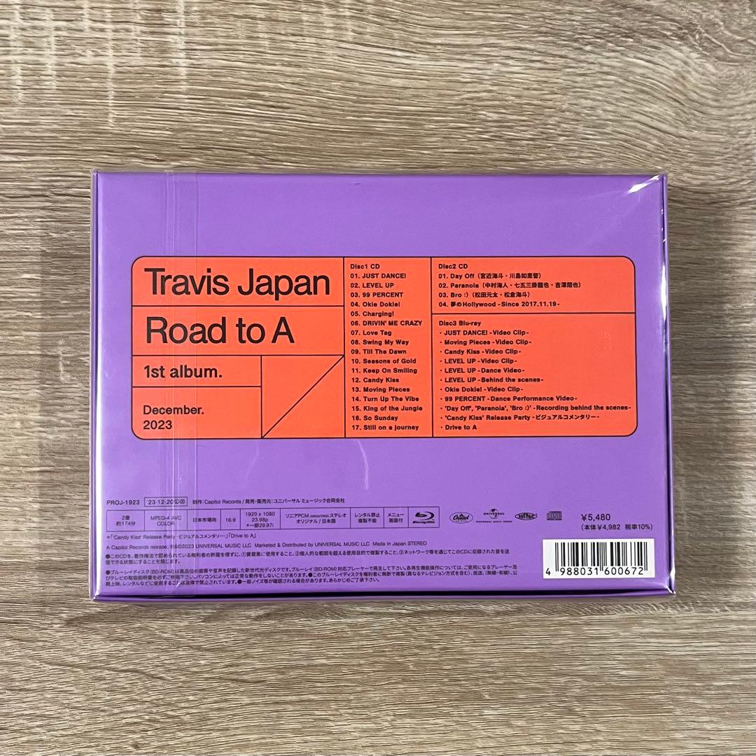 TravisJapan Road to A 1st アルバム