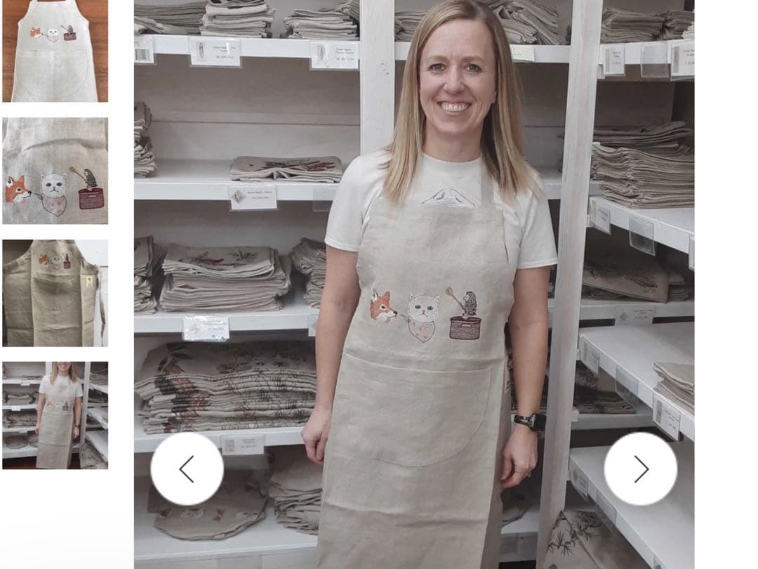 Coral&Tusk エプロン　子猫　キツネ　新品