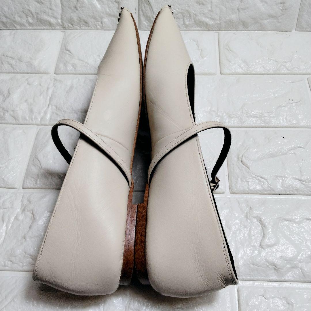 CHEMBUR チェンバー バレエシューズ ストラップ メリージェーン スタッズ