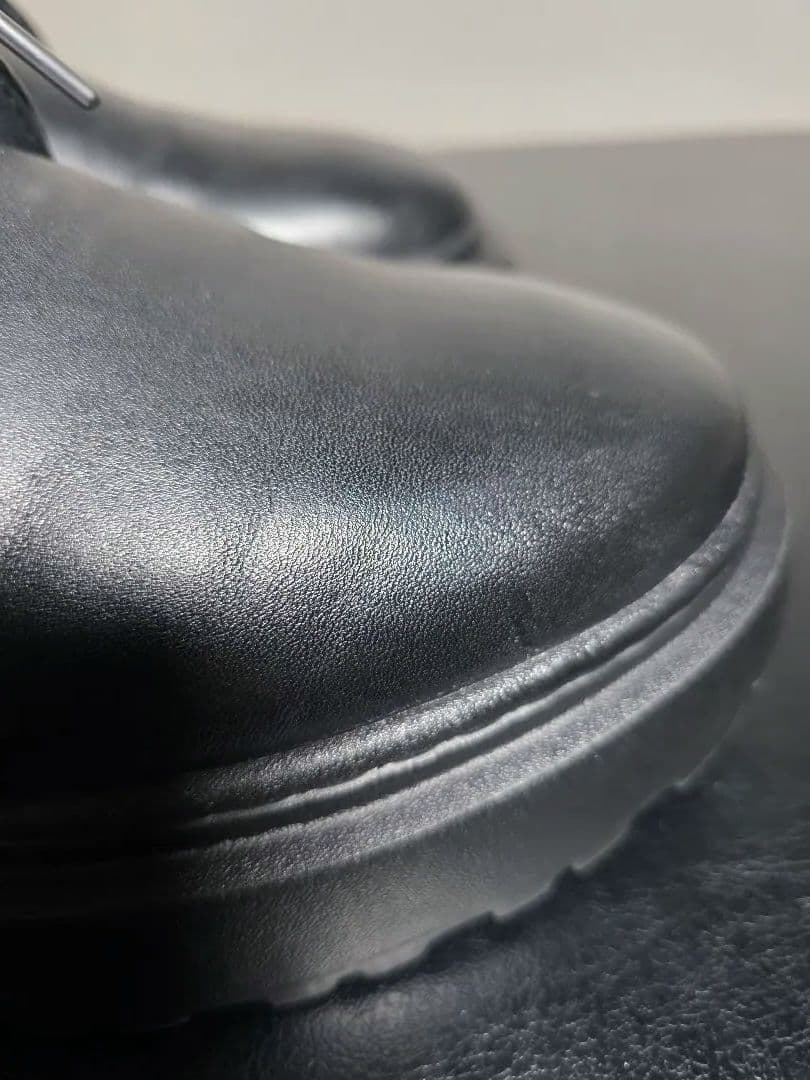 美品 FILLIN 7センチUP / UNOS ダービー シューズ 27 黒