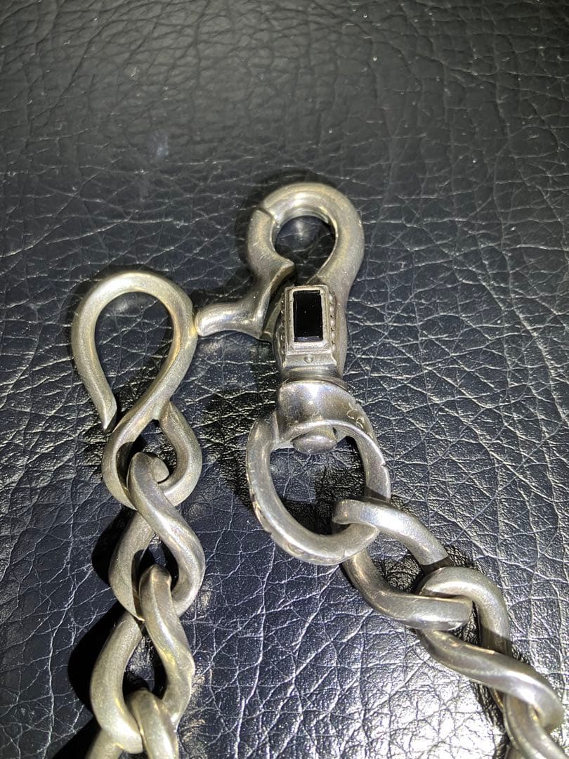 断捨離アージェントグリーム　ウォレットチェーン　シルバー925