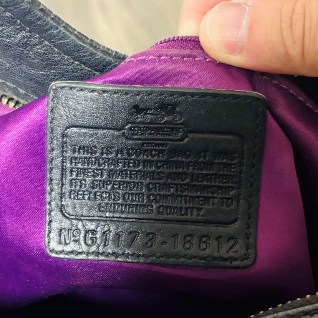 COACH コーチ トートバッグ マディソン オールレザー 馬車ロゴ Y2K