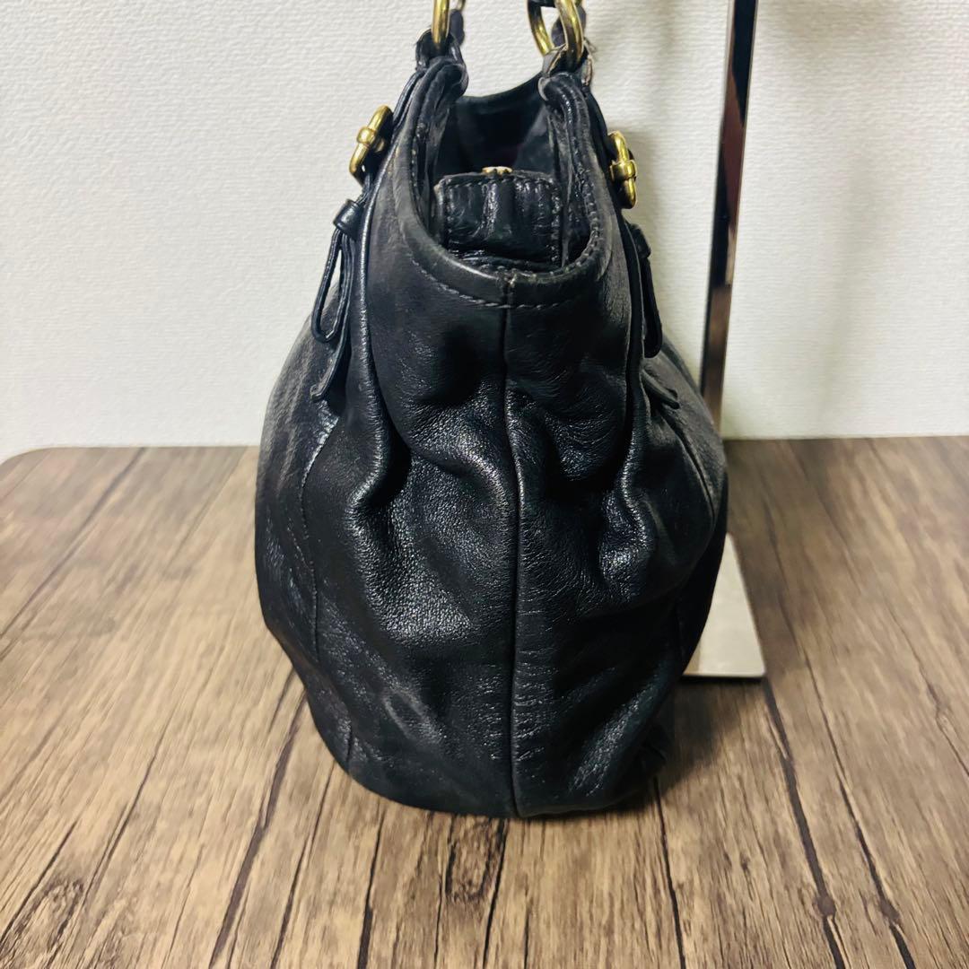 COACH コーチ トートバッグ マディソン オールレザー 馬車ロゴ Y2K